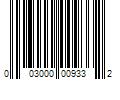 Barcode Image for UPC code 003000009332