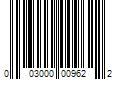 Barcode Image for UPC code 003000009622