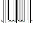 Barcode Image for UPC code 003000009912