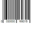 Barcode Image for UPC code 0030000169315