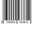 Barcode Image for UPC code 0030000433812