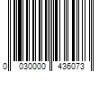 Barcode Image for UPC code 0030000436073