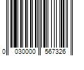 Barcode Image for UPC code 0030000567326