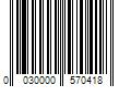 Barcode Image for UPC code 0030000570418