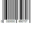 Barcode Image for UPC code 0030000650707