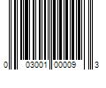 Barcode Image for UPC code 003001000093