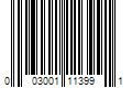 Barcode Image for UPC code 003001113991