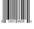 Barcode Image for UPC code 003001862080