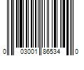 Barcode Image for UPC code 003001865340