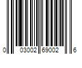 Barcode Image for UPC code 003002690026