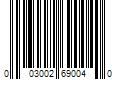 Barcode Image for UPC code 003002690040