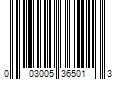 Barcode Image for UPC code 003005365013