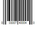 Barcode Image for UPC code 003007400040