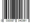 Barcode Image for UPC code 00300870403650