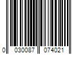 Barcode Image for UPC code 00300870740267