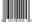 Barcode Image for UPC code 003010000053