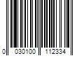 Barcode Image for UPC code 0030100112334