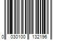 Barcode Image for UPC code 0030100132196