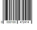 Barcode Image for UPC code 0030100472414