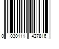 Barcode Image for UPC code 0030111427816