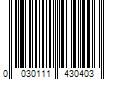 Barcode Image for UPC code 0030111430403