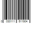 Barcode Image for UPC code 0030111511904