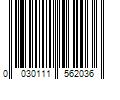 Barcode Image for UPC code 0030111562036