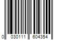 Barcode Image for UPC code 0030111604354