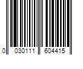 Barcode Image for UPC code 0030111604415