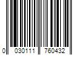 Barcode Image for UPC code 0030111760432