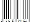 Barcode Image for UPC code 0030157011802