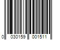 Barcode Image for UPC code 0030159001511