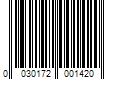 Barcode Image for UPC code 0030172001420