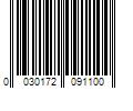 Barcode Image for UPC code 0030172091100