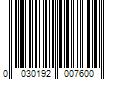 Barcode Image for UPC code 0030192007600