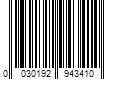 Barcode Image for UPC code 0030192943410