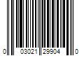 Barcode Image for UPC code 003021299040