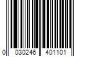 Barcode Image for UPC code 0030246401101