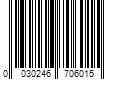 Barcode Image for UPC code 0030246706015