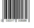 Barcode Image for UPC code 0030317005856