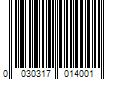 Barcode Image for UPC code 0030317014001