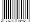 Barcode Image for UPC code 0030317024024