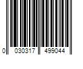 Barcode Image for UPC code 0030317499044