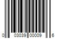 Barcode Image for UPC code 003039000096