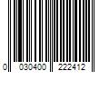 Barcode Image for UPC code 0030400222412