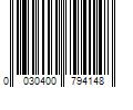 Barcode Image for UPC code 0030400794148