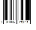 Barcode Image for UPC code 0030402219311