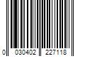 Barcode Image for UPC code 0030402227118