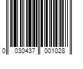 Barcode Image for UPC code 0030437001028