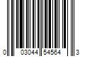 Barcode Image for UPC code 003044545643